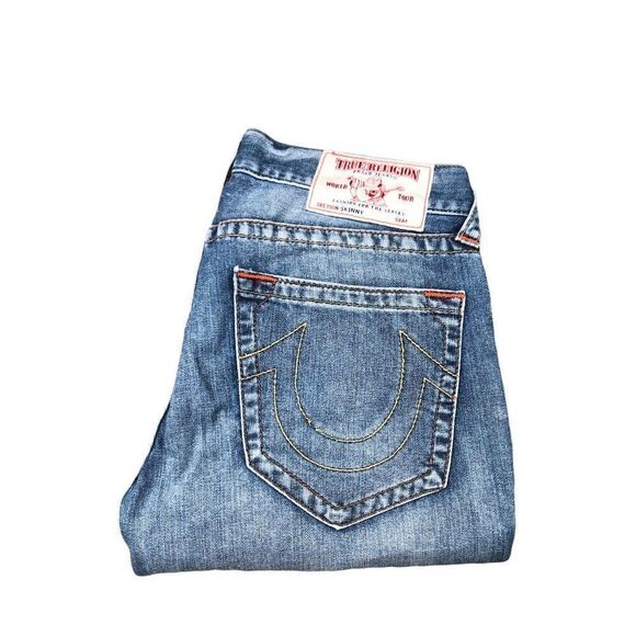 True Religion Jeans Size 31 SKINNY Blue - Picture 6 of 10